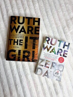Ruth Ware Thriller Book Bundle The It Girl (Hardcover) & Zero Days (Paperback)